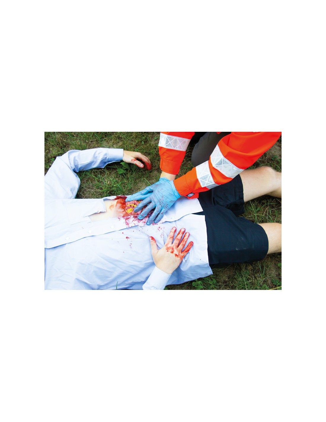 Moulage e simulazione di ferita... Moulage e simulazione di ferita...