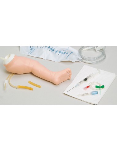 Gamba di neonato  per l'addestramento...